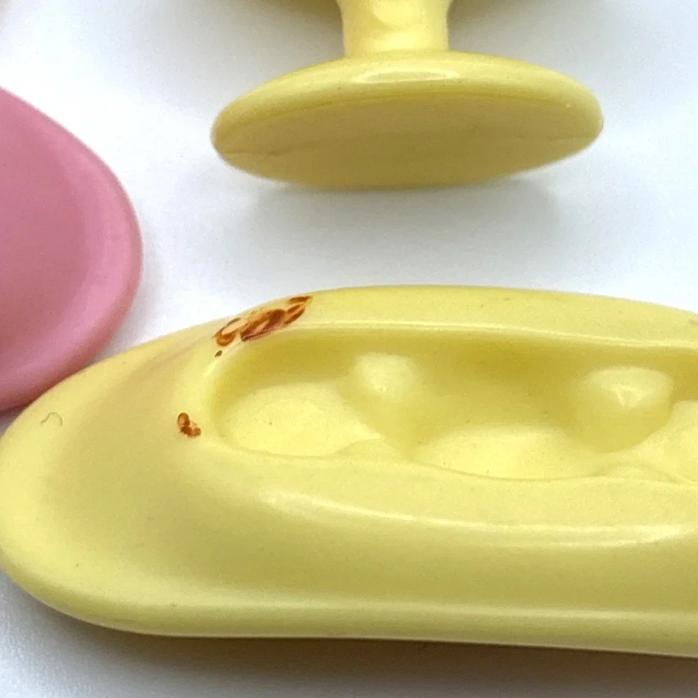 Playskool Dollhouse Vtg 90s Ice Cream Sundaes Food‎ Accessories Lot Of 5